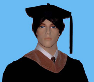master's graduation cap